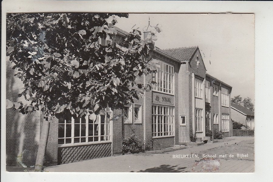 Breukelen, School met de Bijbel, Ophalen of Verzenden, 1960 tot 1980, Gelopen, Utrecht