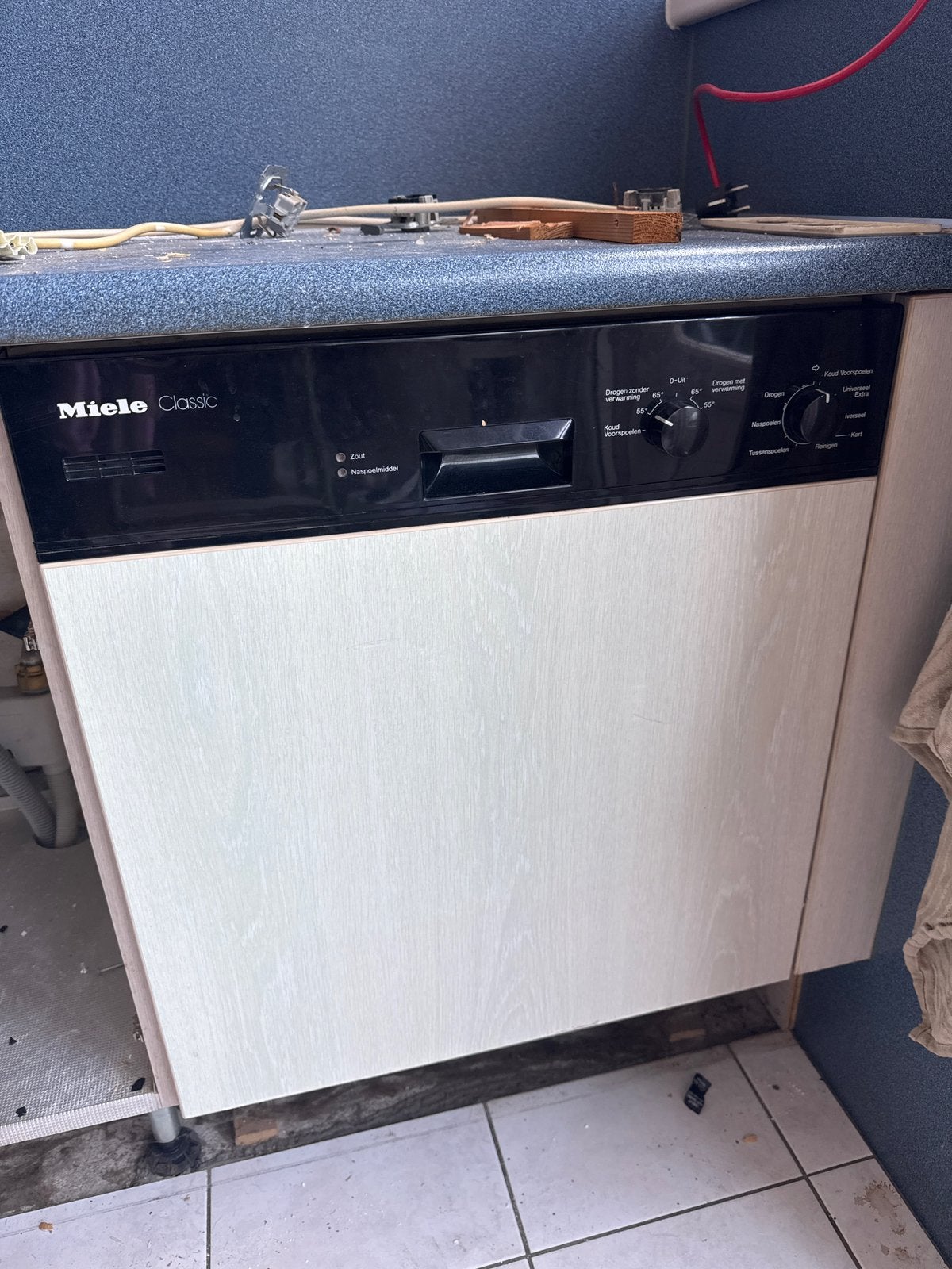 Inbouw vaatwasser miele, Witgoed en Apparatuur, Ophalen, Gebruikt, Inbouw, Minder dan 85 cm