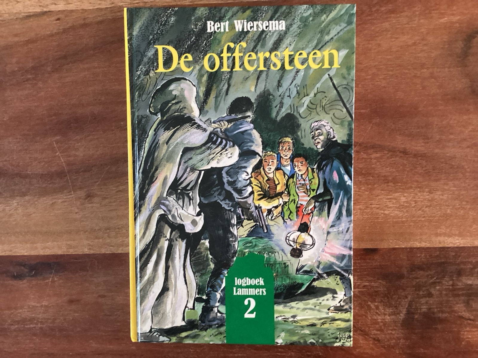 De offersteen - Bert Wiersema (Logboek Lammers 2), Boeken, Verzenden, Zo goed als nieuw, Nederland