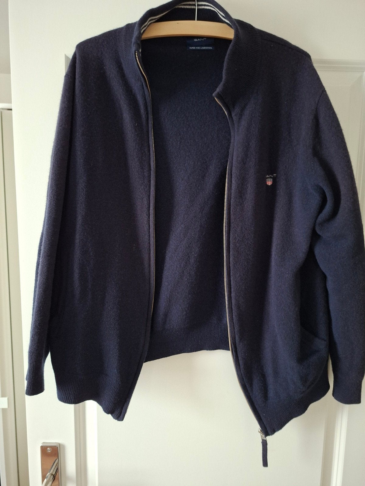 Gant vest, Ophalen of Verzenden, Gedragen, Maat 56/58 (XL), Blauw