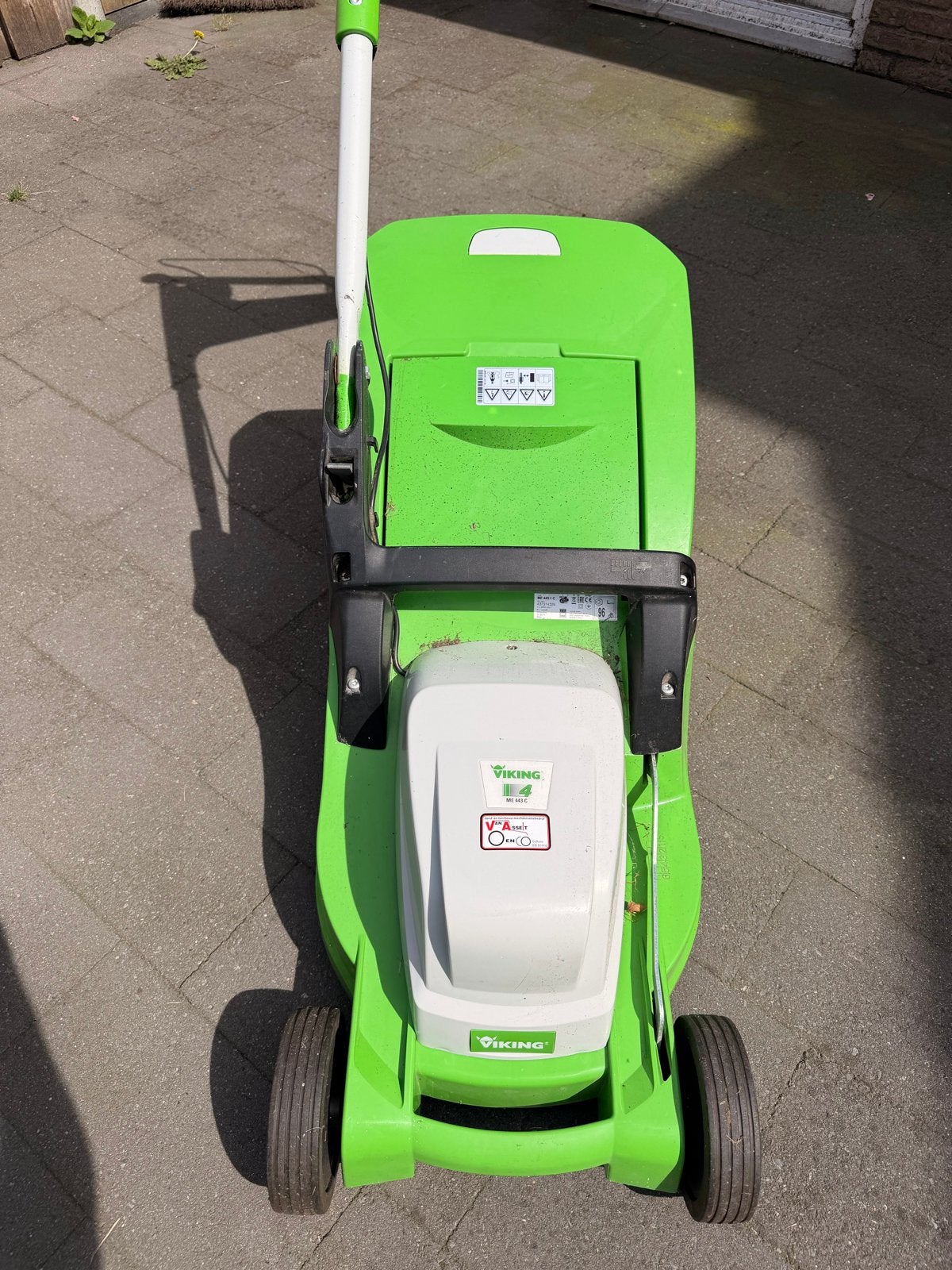 Viking ME 443.1 C Elektrische Grasmaaier, Ophalen, Cirkelmaaier, Elektrische grasmaaier, Zo goed als nieuw