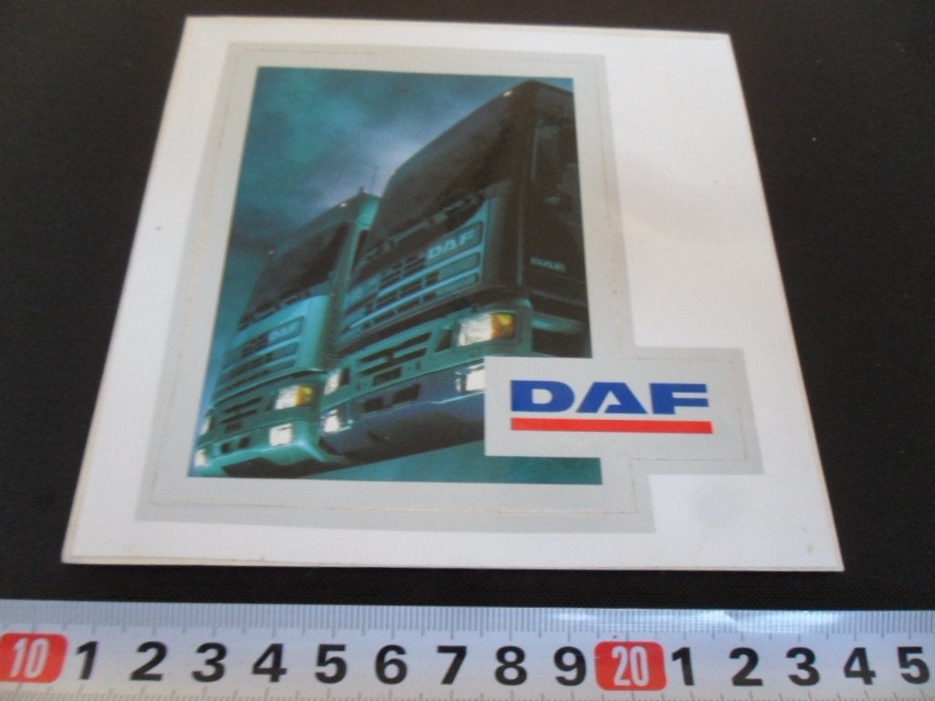 sticker EHV  DAF  Truck  XXD323, Ophalen of Verzenden, Zo goed als nieuw