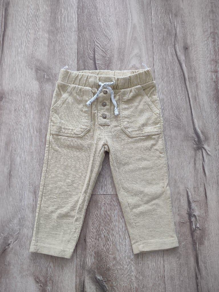 Prachtige gele katoenen broek van C&A, maat 86. Zomerbroek., Kinderen en Baby's, Babykleding | Maat 86, C&A, Broekje, Jongetje of Meisje