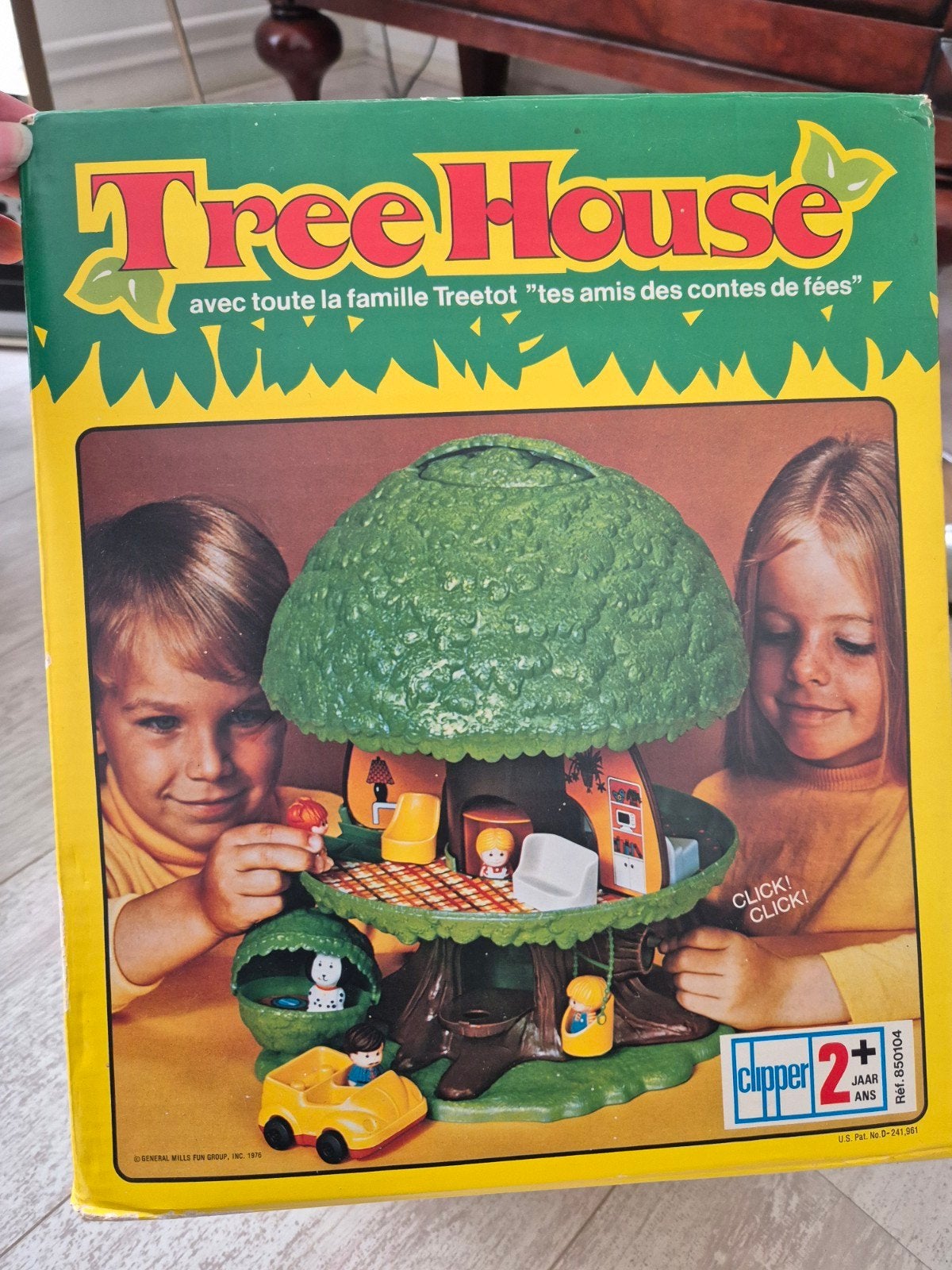 Tree House van Clipper Boomhuis
de auto ontbreekt de stoel v, Ophalen of Verzenden, Gebruikt, Poppenhuis