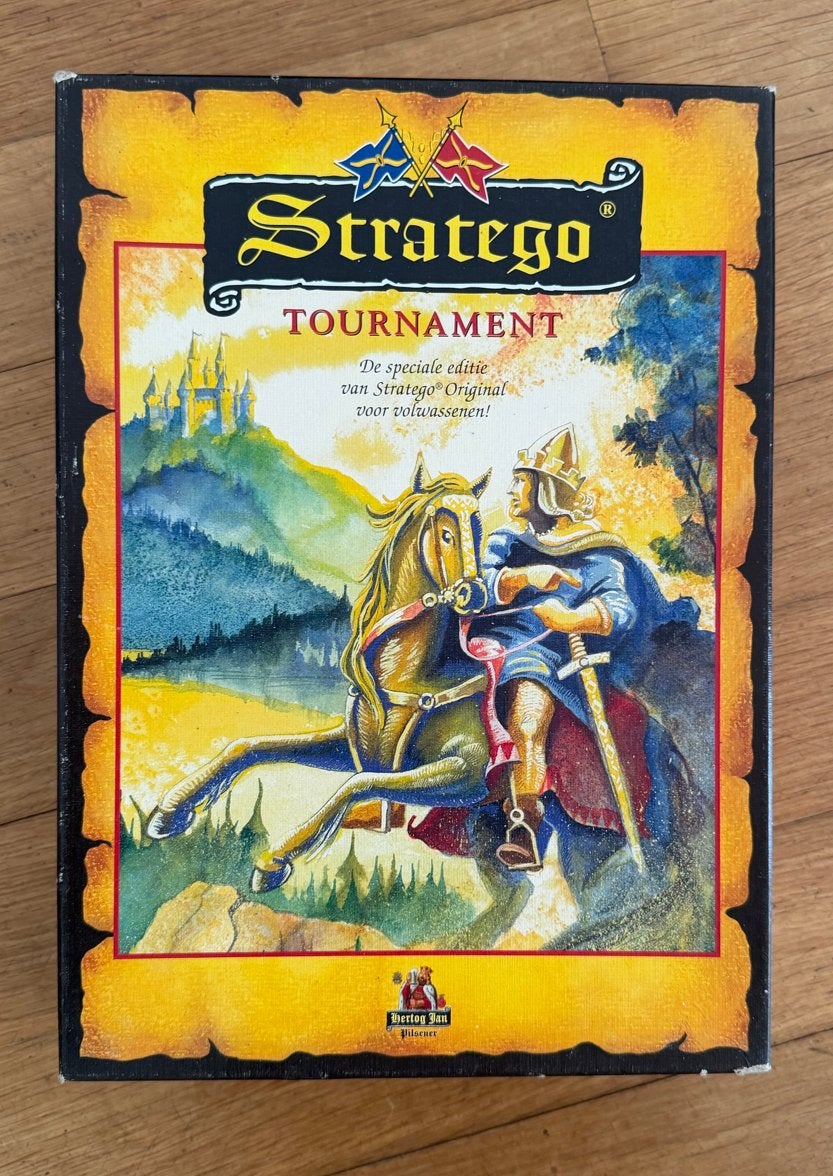 Stratego Tournament Bordspel - Hertog Jan Editie, Hobby en Vrije tijd, Gezelschapsspellen | Bordspellen, Een of twee spelers, Ophalen of Verzenden