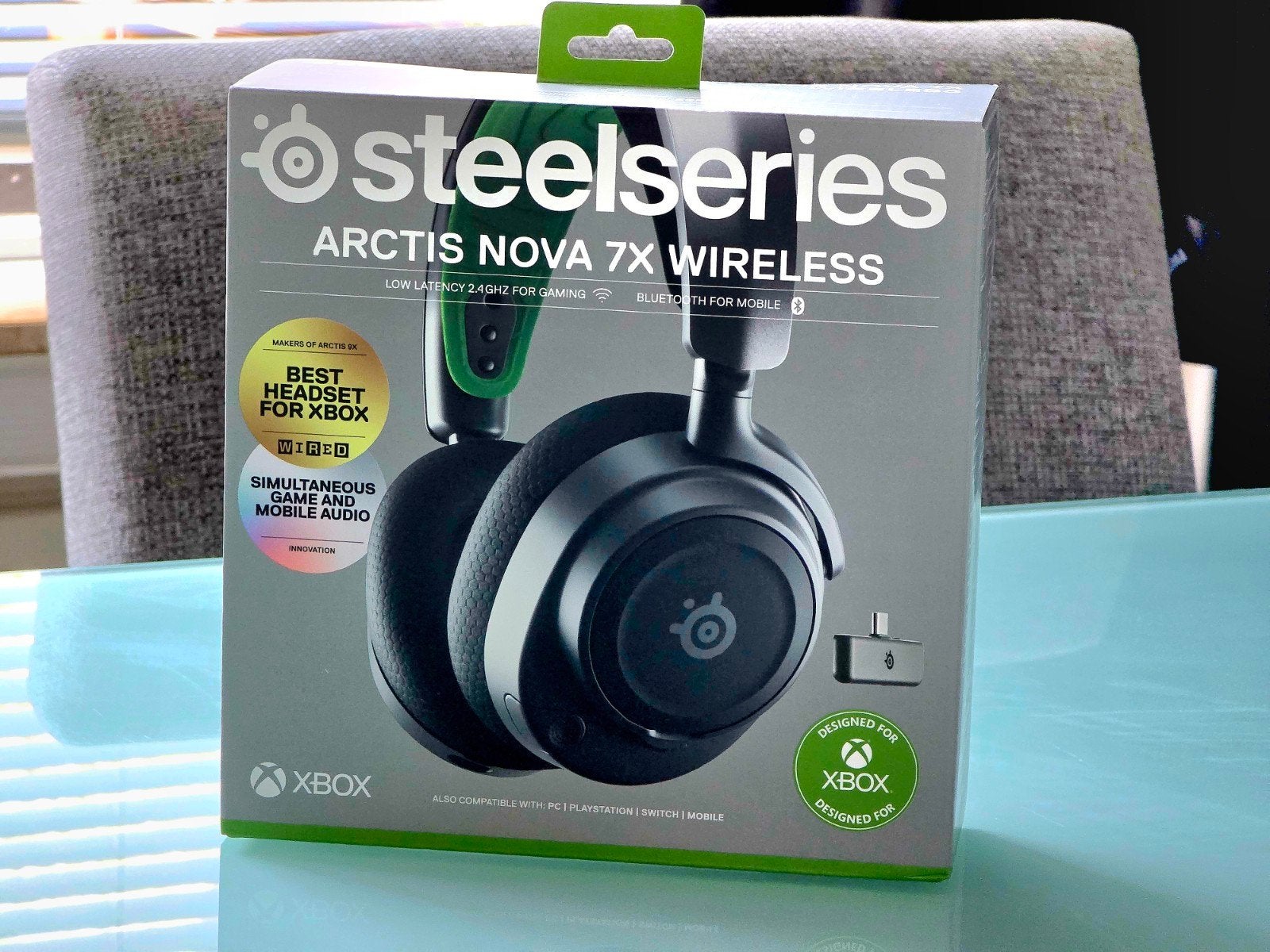 Steelseries Arctis Nova 7x Wireless ( met mobiele app ), Ophalen, Gebruikt, Xbox Series S, Overige typen