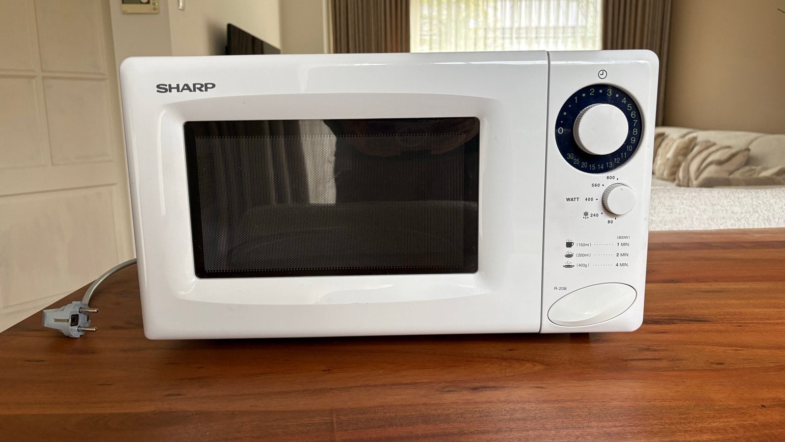 Sharp R-208 Magnetron, Witgoed en Apparatuur, Ophalen, Gebruikt, Magnetron, Draaiplateau