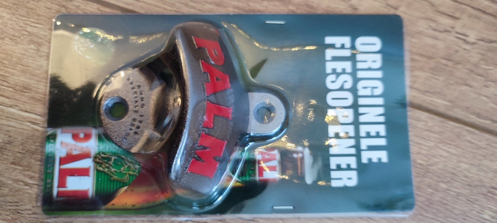 Originele Palm flesopener - Nieuw in verpakking, Overige typen, Ophalen of Verzenden, Metaal, Overige merken