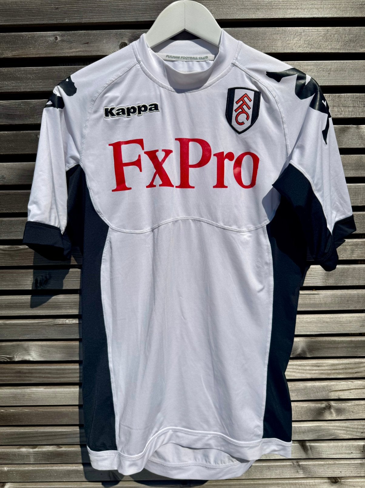 Fulham 2011 2012 voetbal shirt Kappa Size M Stretch fit, Maat M, Ophalen, Zo goed als nieuw, Shirt