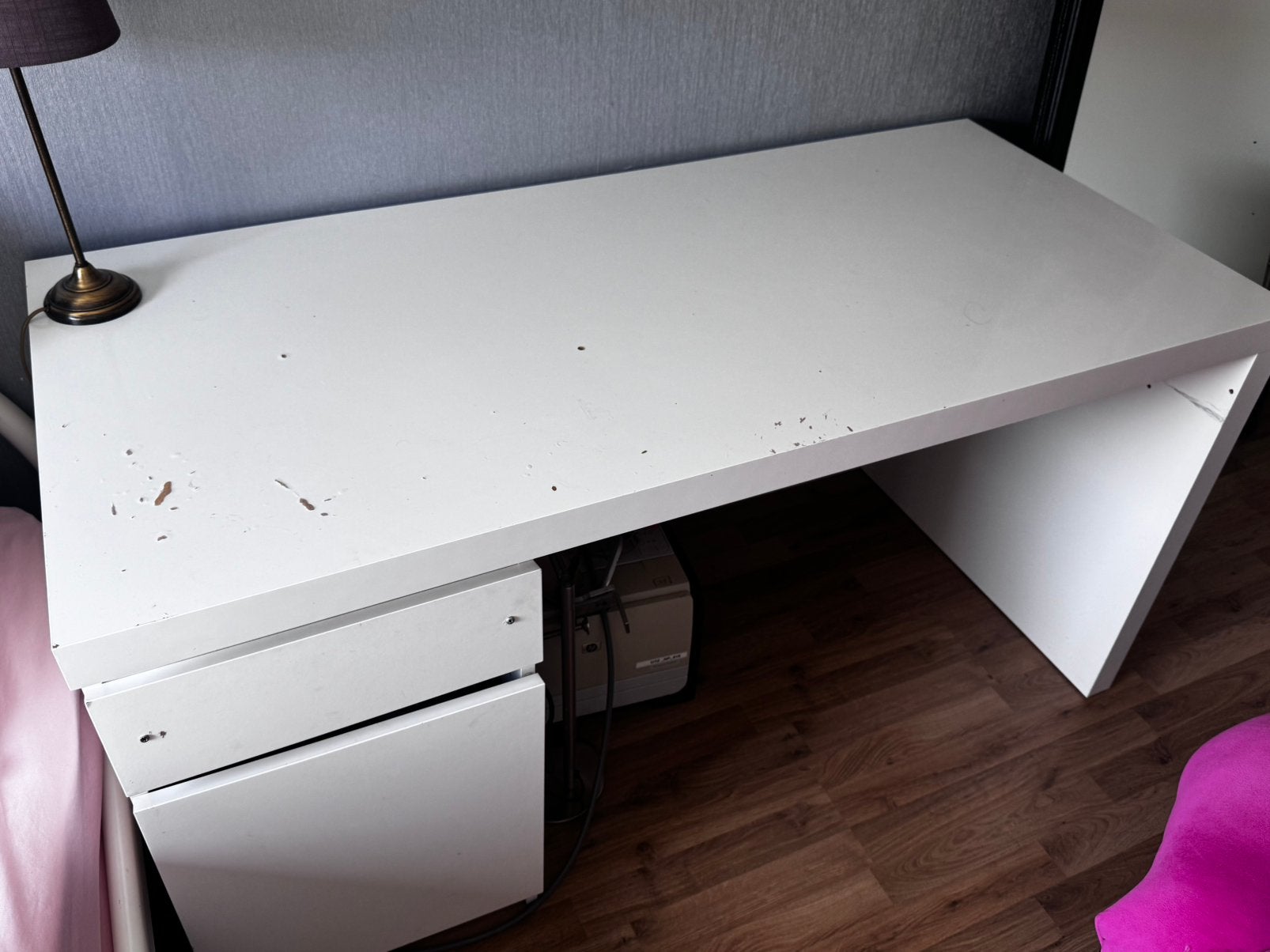 bureau ikea gebruikt, Huis en Inrichting, Bureaus, Ophalen, Gebruikt