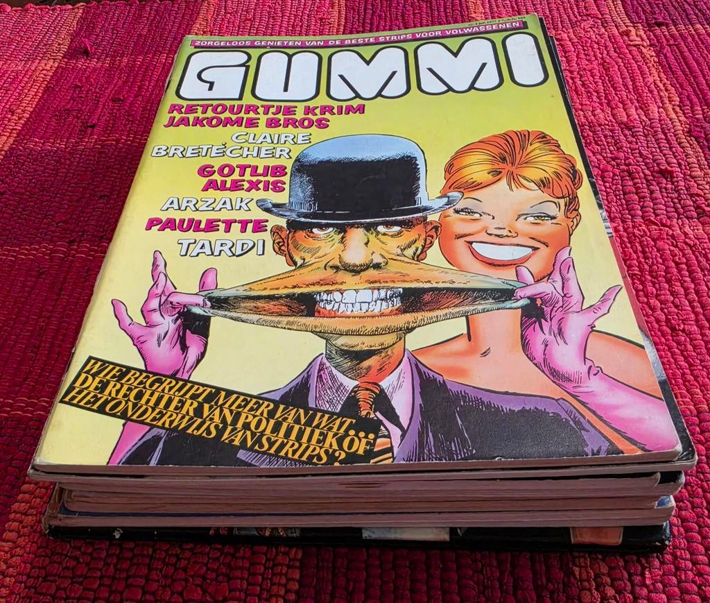 Erotische stripboeken. Zie foto's., Meerdere comics, Ophalen of Verzenden, Gelezen, Europa