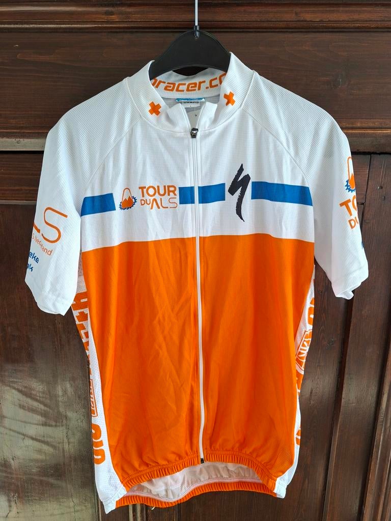 Fietsshirt Tour du ALS Specialized maat L, Ophalen of Verzenden