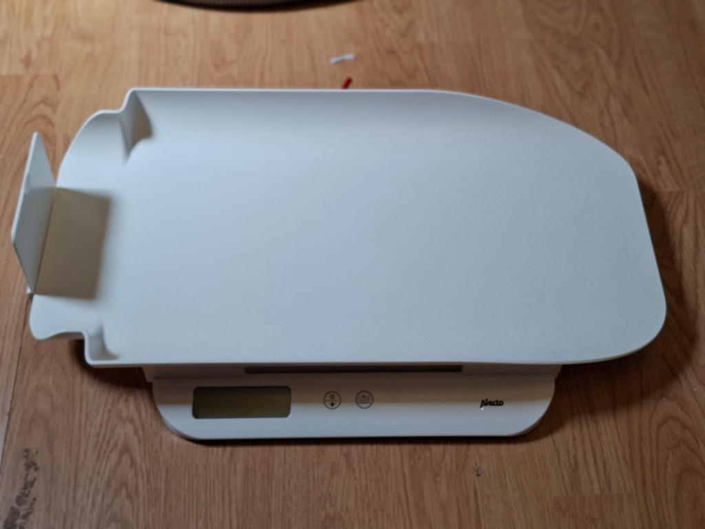 Alecto BC-55 Babyweegschaal met Digitale Lengtemeting, Witgoed en Apparatuur, Ophalen, 1 tot 500 gram, Overige typen, 10 tot 50 kg