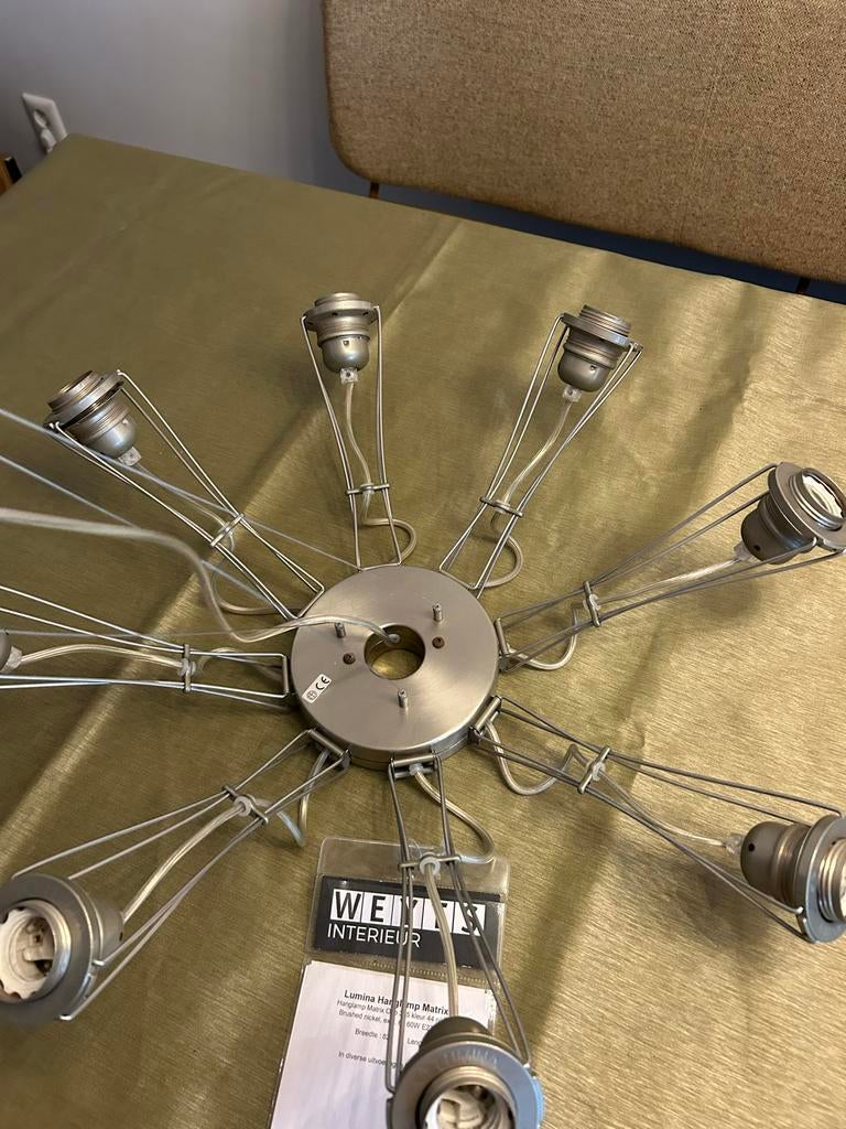 Lumina Hanglamp Matrix nieuw in doos, Ophalen of Verzenden, Nieuw, Metaal, 75 cm of meer
