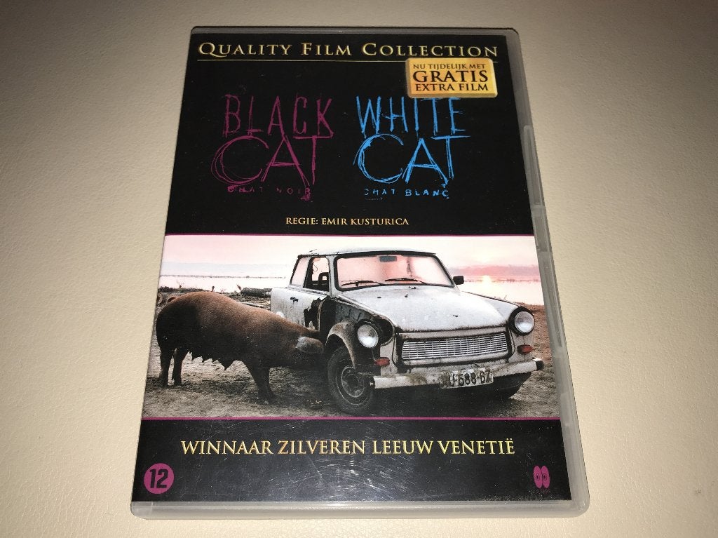 Black Cat, White Cat 1998 + Sympathy for Lady Vengeance 2005, Overige gebieden, Verzenden, Nederlands, Zo goed als nieuw