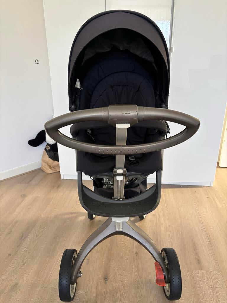 Stokke Xplory kinderwagen met reiswieg, Kinderen en Baby's, Kinderwagens en Combinaties, Ophalen of Verzenden, Zo goed als nieuw