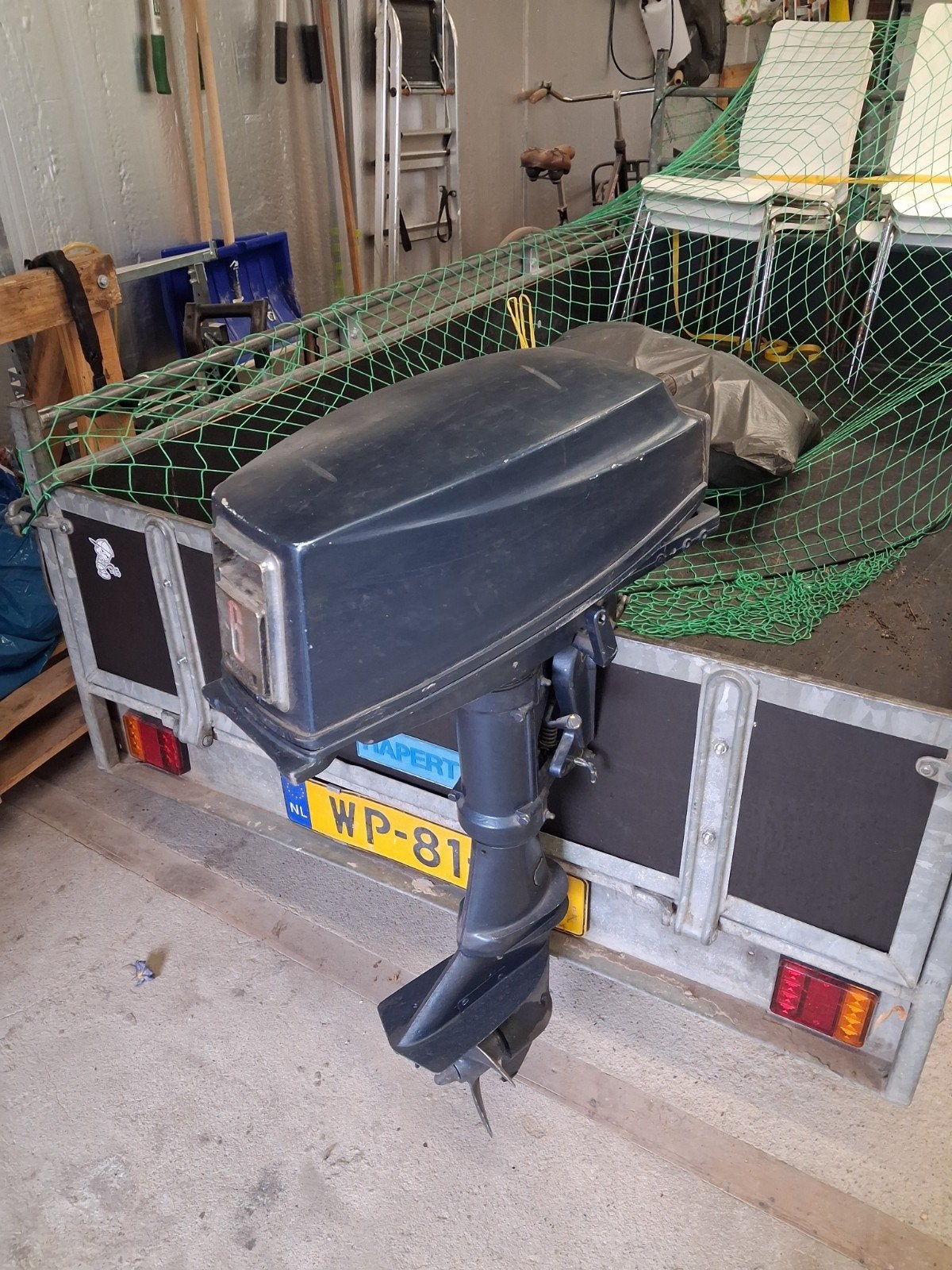 yamaha 8pk 2takt kortstaart, Ophalen of Verzenden, Gebruikt