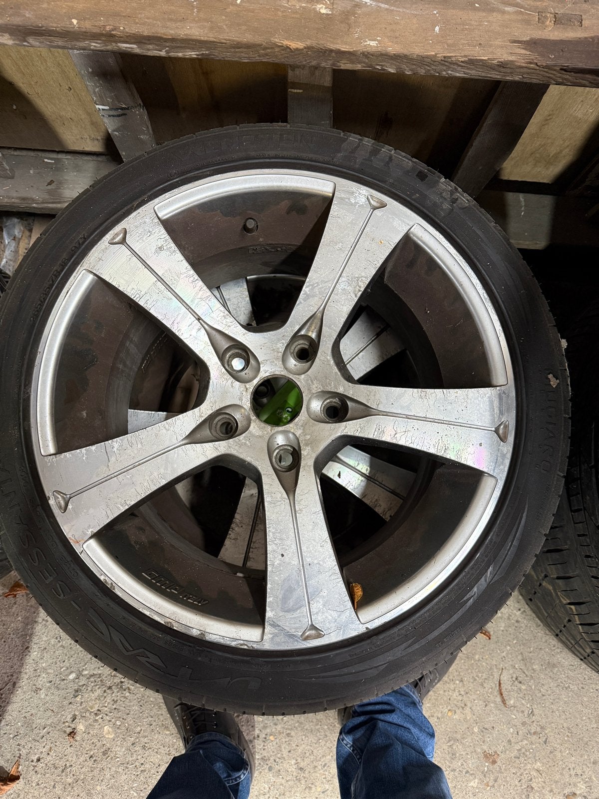 Breedset velgen 18 inch 5x130 met banden, Ophalen, 18 inch, Overige, Gebruikt