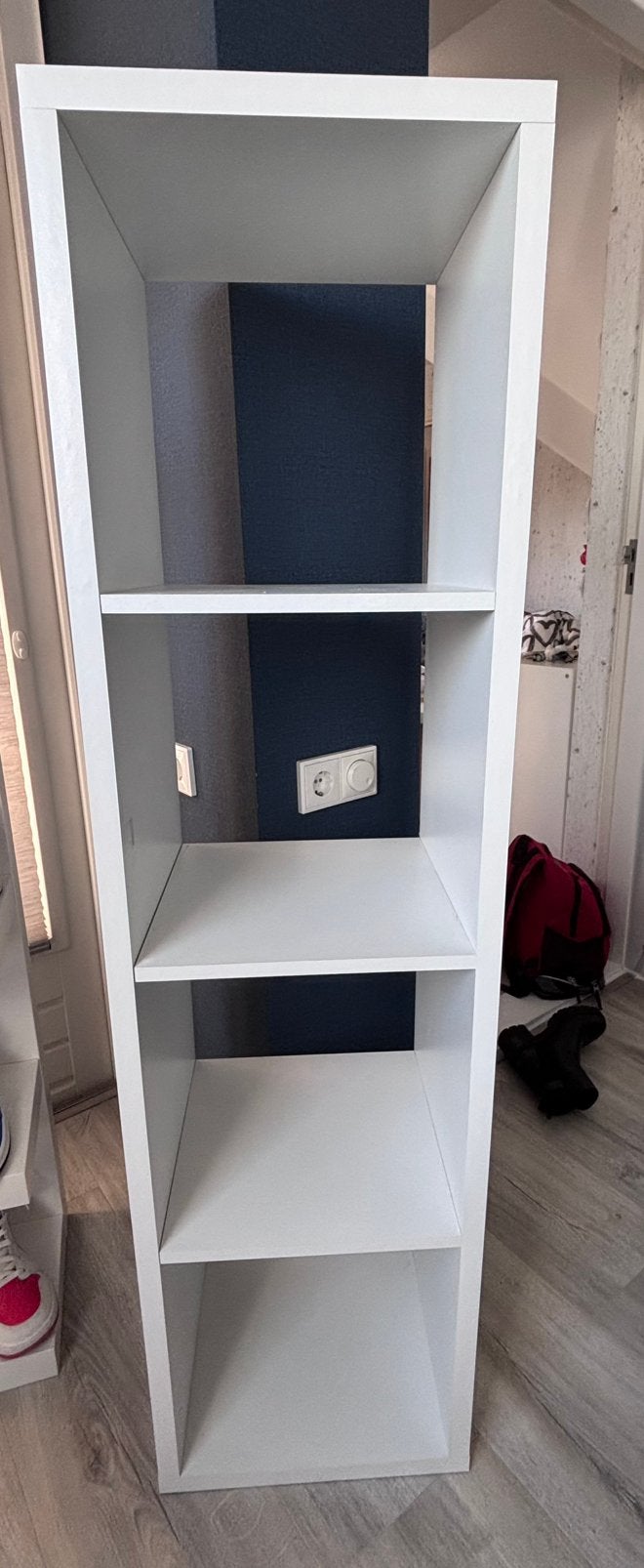 Gloednieuwe witte open kast 4 vakken (geen ikea), Ophalen, Zo goed als nieuw, 25 tot 50 cm, Minder dan 100 cm