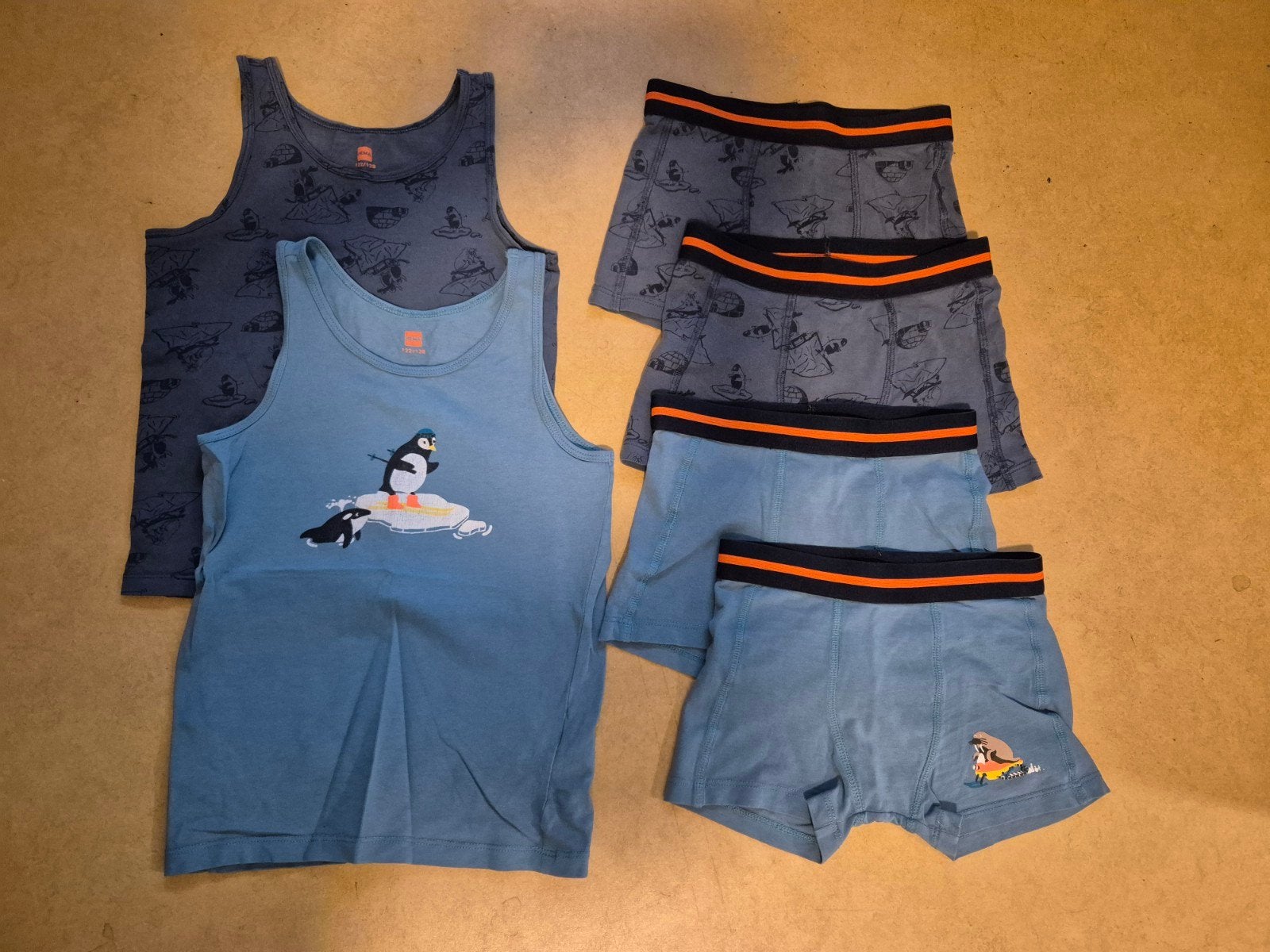 Hema ondergoed maat 122/128, Nacht- of Onderkleding, Gebruikt, Ophalen of Verzenden, HEMA