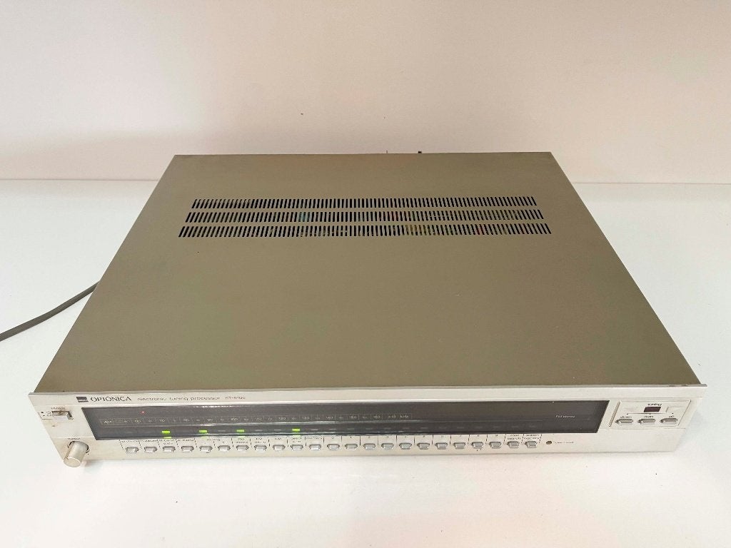 Optonica ST-9100H hoogwaardige vintage FM/AM stereo tuner, N, N, Ophalen of Verzenden, Zo goed als nieuw