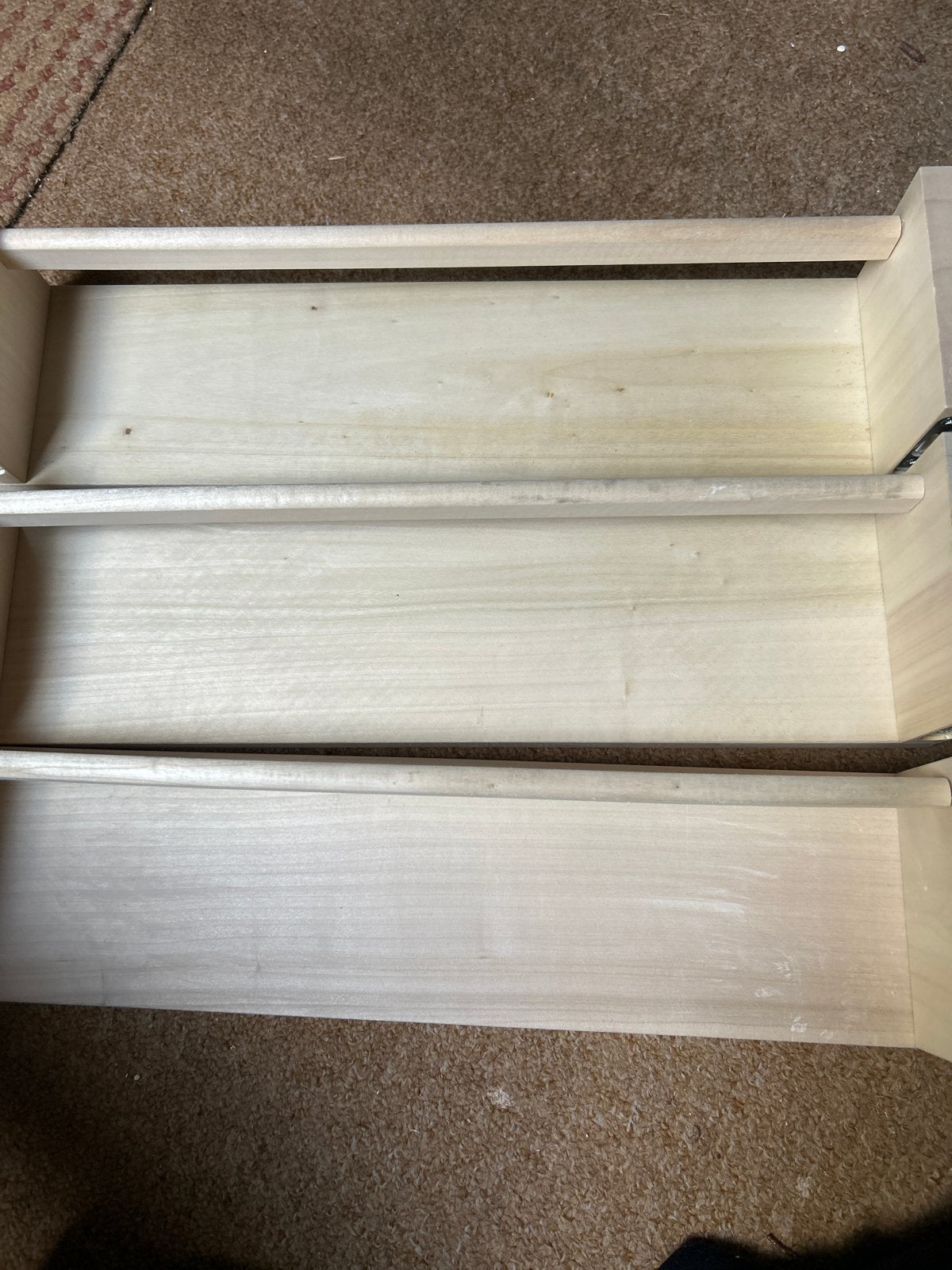 3x IKEA Bekväm kruidenrekjes - gebruikt voor babykamer, Ophalen, Gebruikt