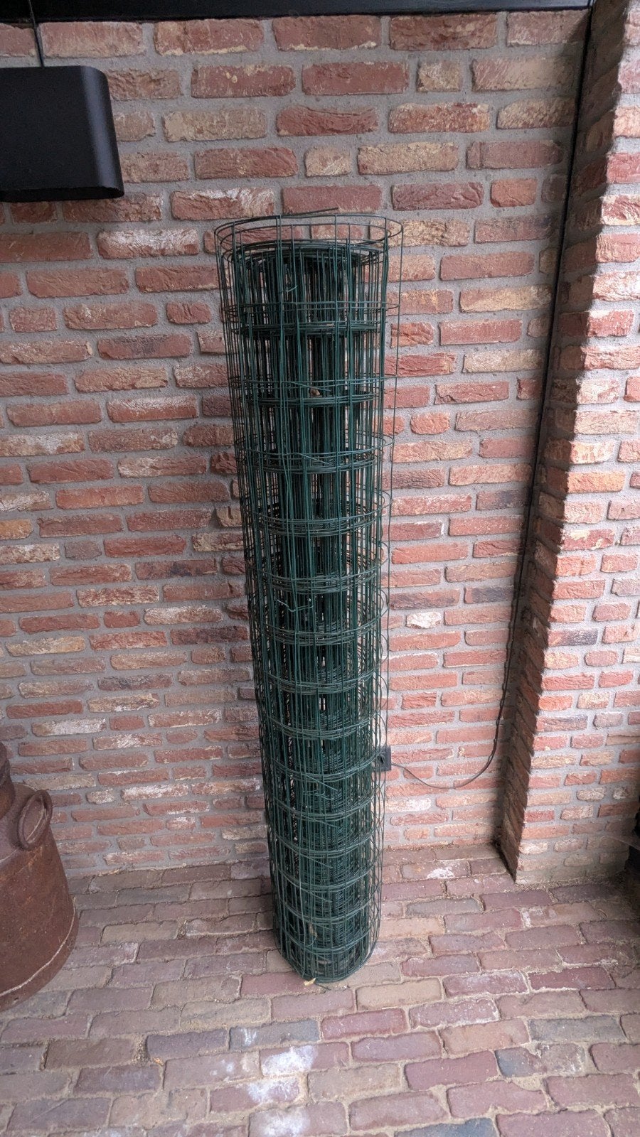 Gaasrol 7,5x10 maaswijdte, 154cm hoog, ca. 10m lang, Ophalen, Zo goed als nieuw, Minder dan 10 meter, Gaas