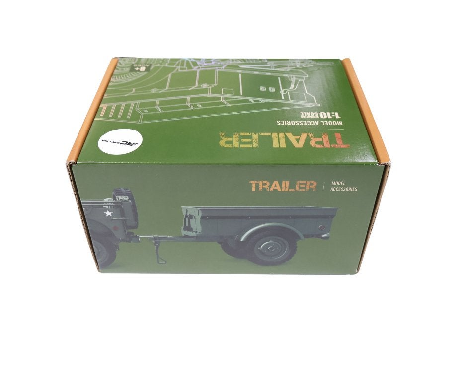 E-ZEE RC WILLYS JEEP TRAILER EZ-PJ-GB7015, Verzenden, Nieuw, Overige schalen, Onderdeel