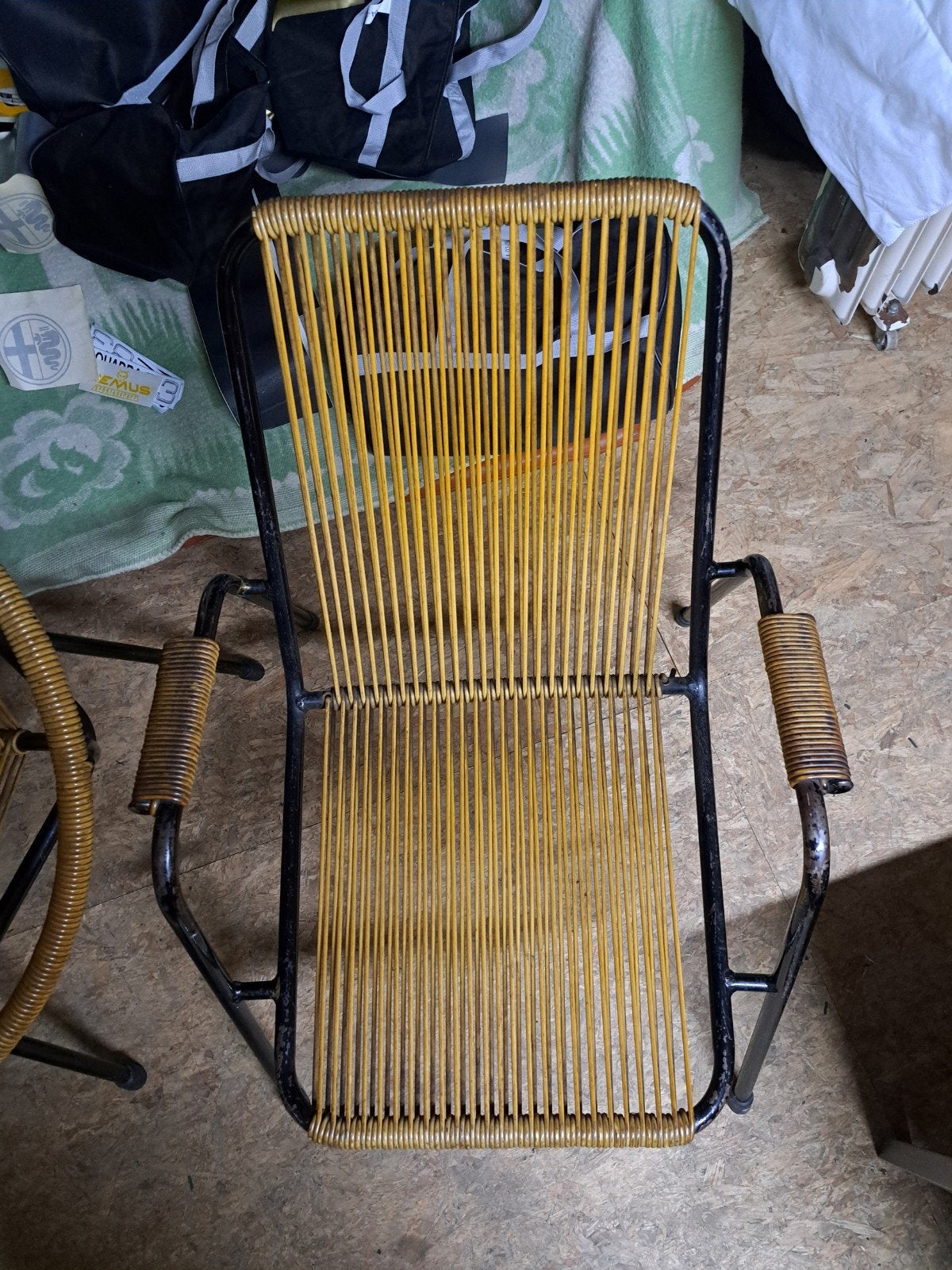 Vintage draad stoelen - perfect voor binnen of buiten, Ophalen