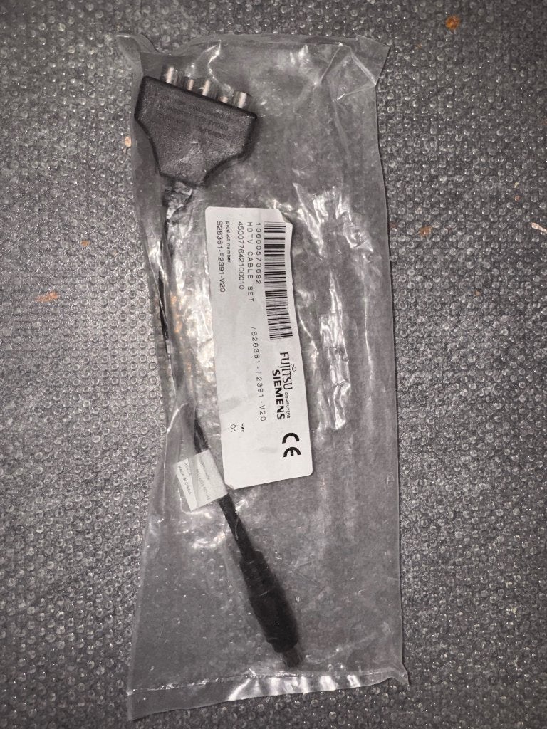 Fujitsu Siemens TV video kabel HDTV CABL SET, sealed, Ophalen of Verzenden, Nieuw, Minder dan 2 meter, Componentkabel