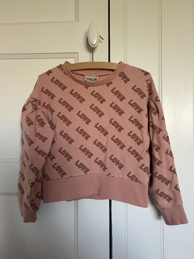 Sweater CarlijnQ - mt 122/128, Meisje, Trui of Vest, Ophalen of Verzenden, Zo goed als nieuw
