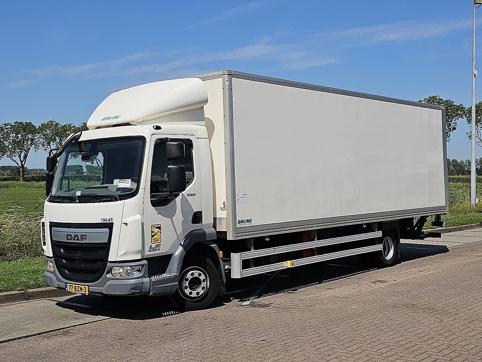 DAF LF 220 11.9t 6 cyl., Auto's, Automaat, Wit, Bedrijf, Diesel