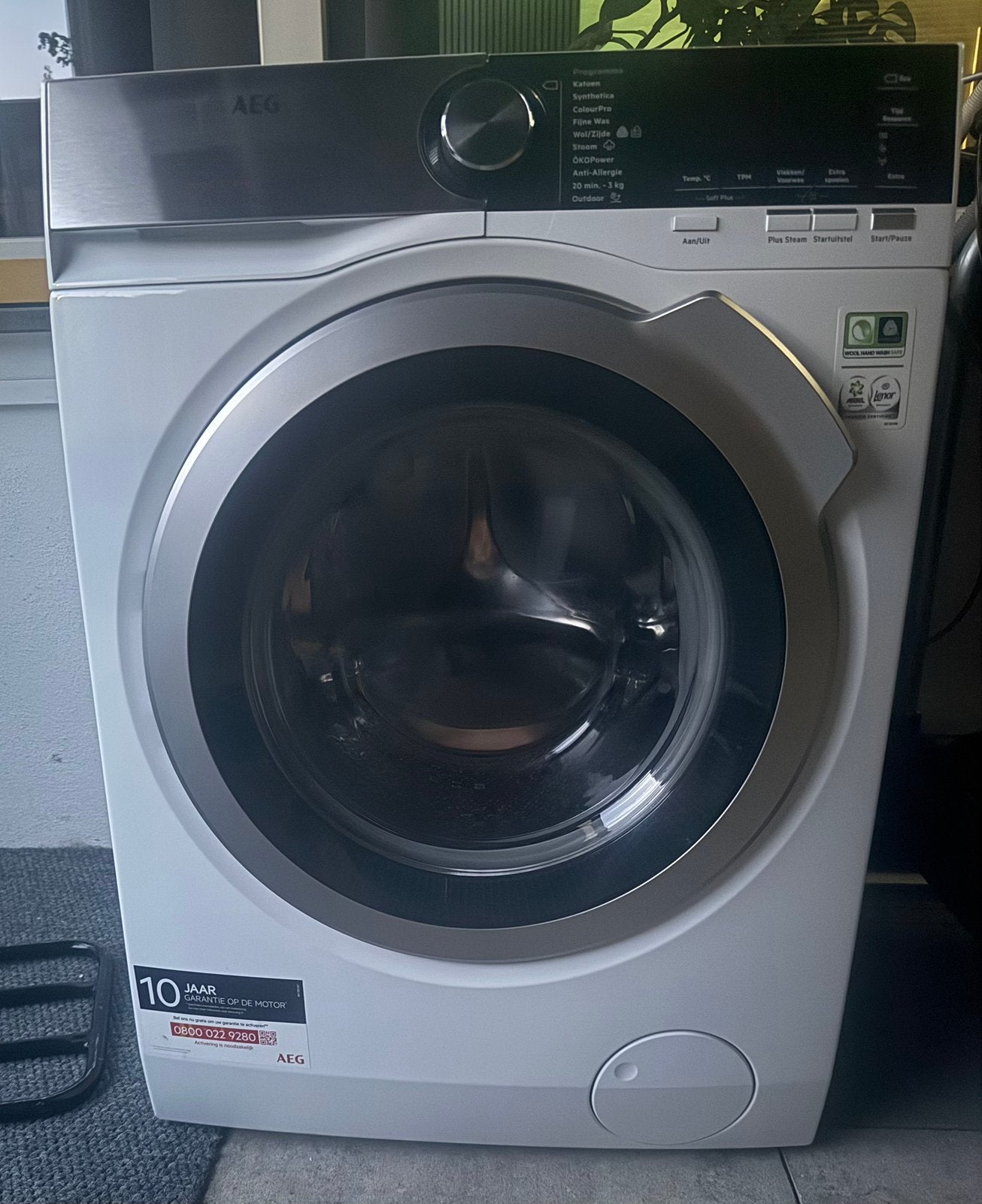 Premium AEG Wasmachine 9kg  Enorm zuinig & stil!, Witgoed en Apparatuur, Wasmachines, Ophalen, 8 tot 10 kg, Voorlader, 85 tot 90 cm