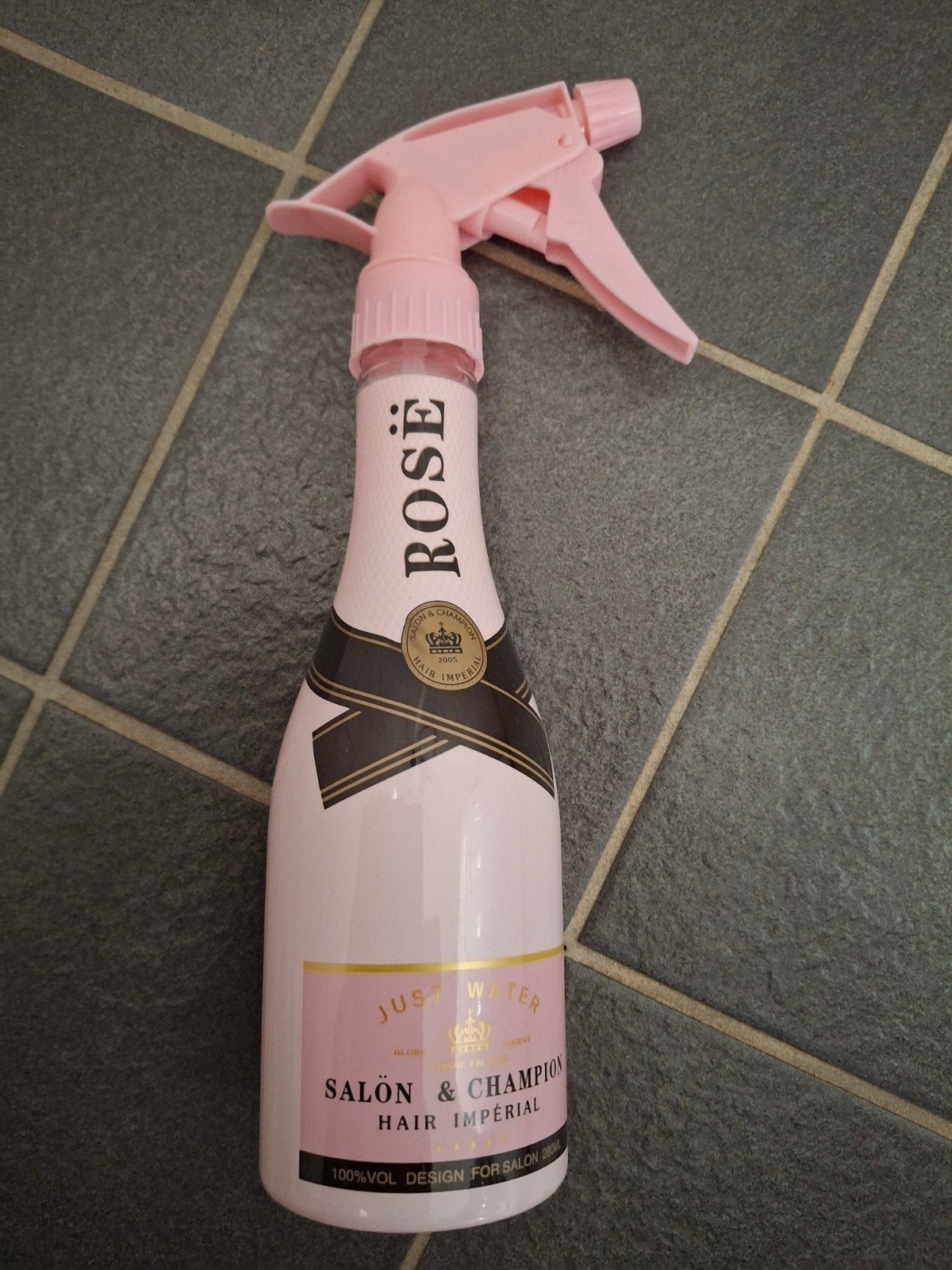 Roze Champagnefles Sprayflacon - Nieuw in verpakking, Ophalen of Verzenden, Nieuw, Overige typen