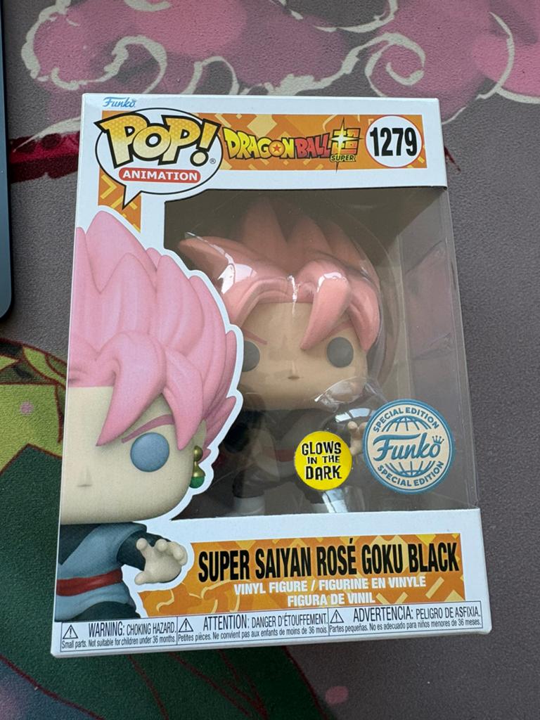 Dragon Ball funko pop Super Saiyan Rose Goku Black 1279 Glow, Funko Europe, Nieuw, Ophalen of Verzenden, 4th floor, 1 Queen Caroline St, London W6 9YN, Verenigd Koninkrijk