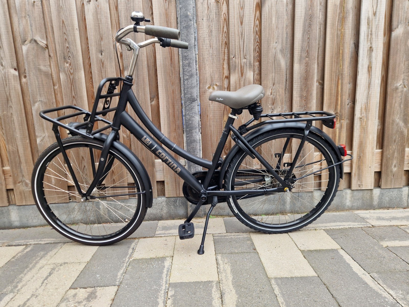 Cortina U4 Meisjesfiets 24 inch met versnellingen en slot, Fietsen en Brommers, Ophalen, Versnellingen, Cortina, Gebruikt