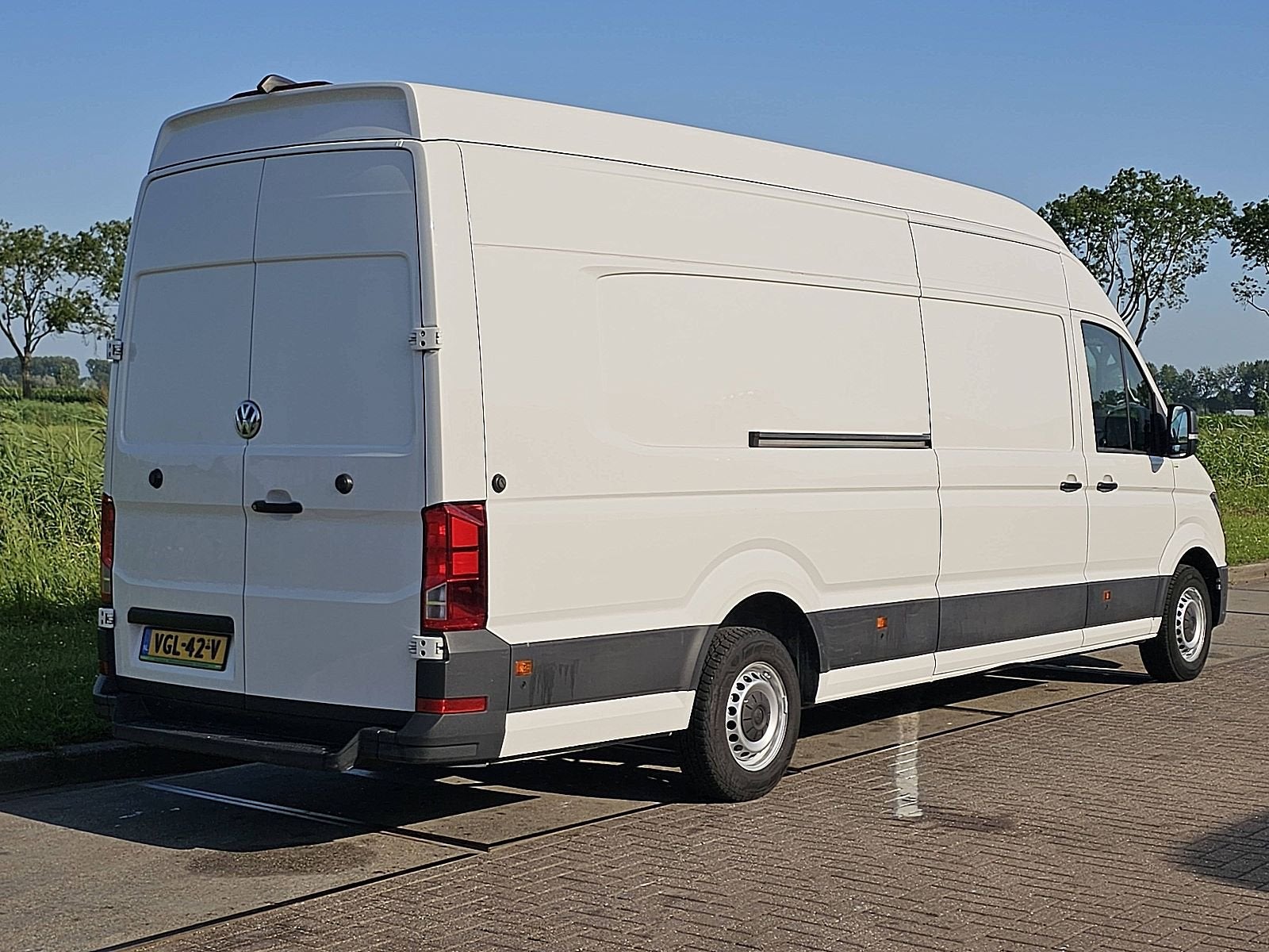 VOLKSWAGEN CRAFTER 35 2.0 l5h4 supermaxi xxl!, Auto's, Bestelauto's, Automaat, Gebruikt, Euro 6, Stoelverwarming