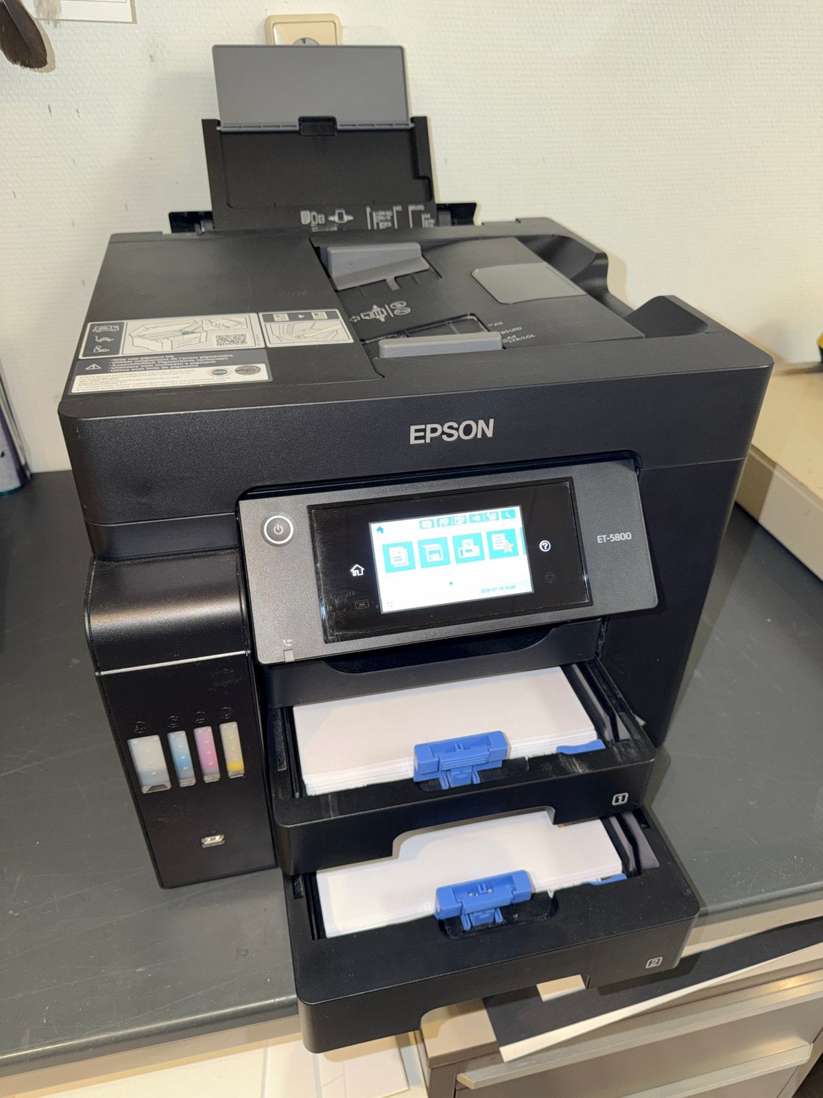 Epson ET5800 multifunctionele printer, Computers en Software, Ophalen, Inkjetprinter, All-in-one, Draadloos