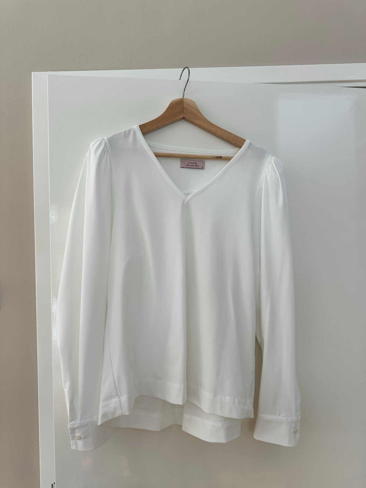 Studio Anneloes Les Top met V-hals XL - nieuw!, Ophalen of Verzenden, Zo goed als nieuw, Maat 46/48 (XL) of groter, Wit