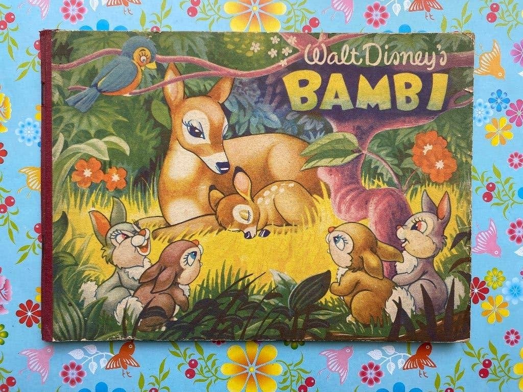 Bambi plaatjes album van Margriet Jaren 50, Boeken, Ophalen of Verzenden, Gelezen, Plaatjesalbum