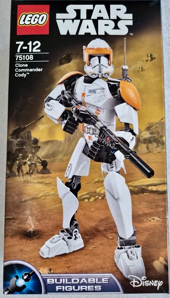 Lego Star Wars 75108 Clone Commander Cody uit 2015 Nieuw!, Star Wars, Lego, Nieuw, Ophalen of Verzenden