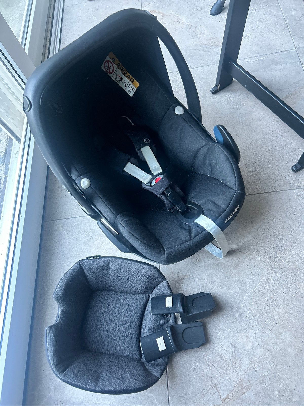 Maxicosi pebble pro i-size, Ophalen, Zijbescherming, Zo goed als nieuw, Isofix
