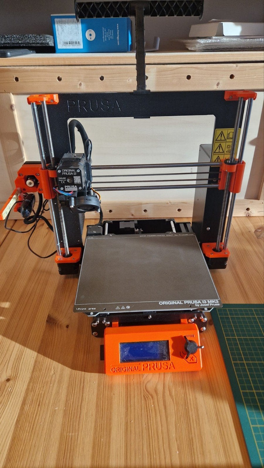 Prusa i3 MK3S+ 3D-printer, Computers en Software, 3D Printers, Ophalen, Zo goed als nieuw