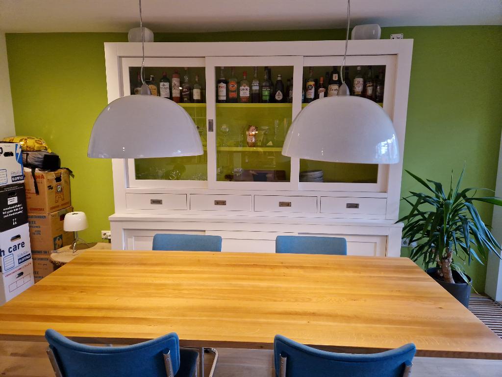 Set van 2 Good & Mojo hanglampen wit, Ophalen, Zo goed als nieuw, Minder dan 50 cm