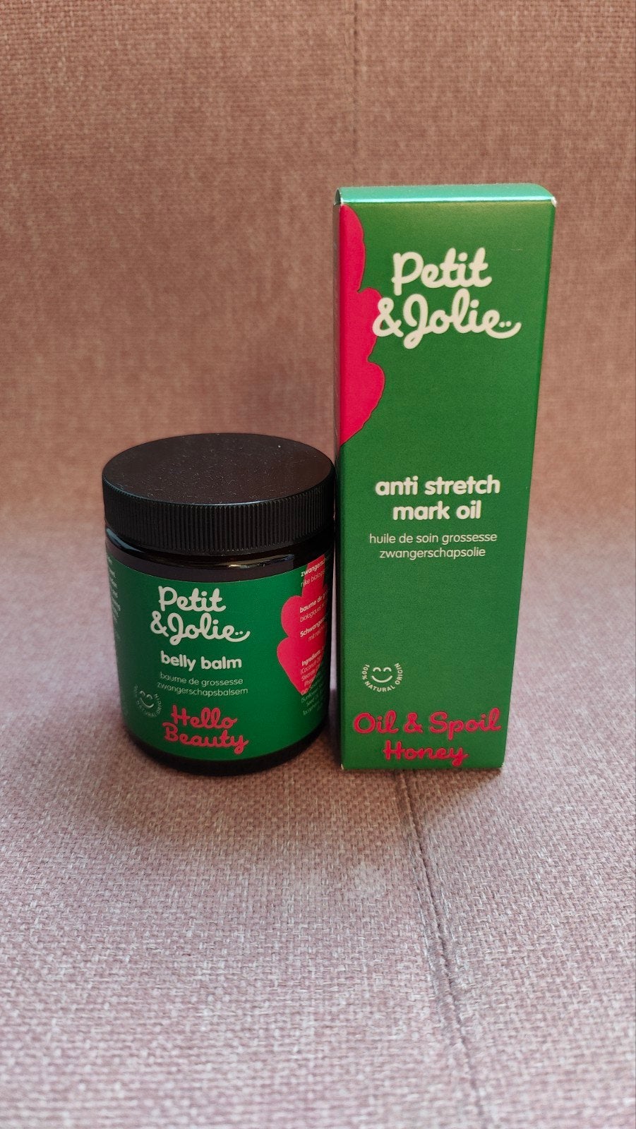 Petit & Jolie Zwangerschapsolie en Buikbalsem, Ophalen of Verzenden, Nieuw, Bodylotion, Crème of Olie