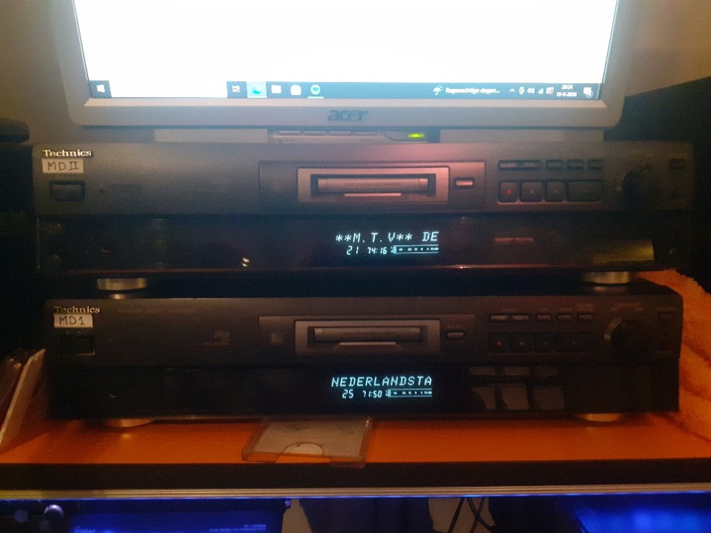 technics js-md-100 md speler, Ophalen, Gebruikt, Audio