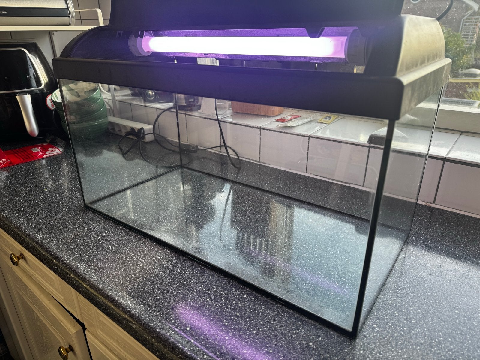 Vis tank aquarium, Ophalen, Zo goed als nieuw, Leeg aquarium