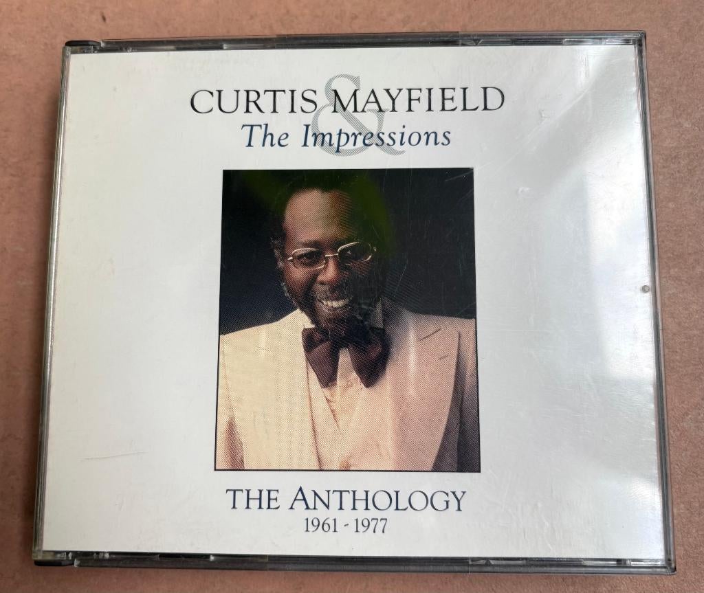 'Curtis Mayfield & The Impressions - The Anthology' (1992), Ophalen of Verzenden, Gebruikt, Soul of Nu Soul, Boxset