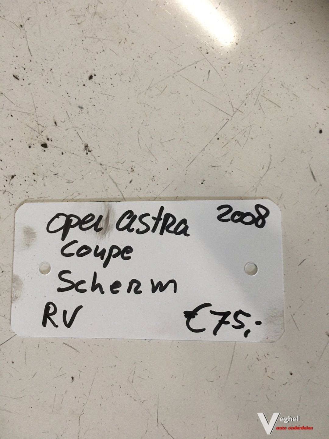 Opel Astra coupe 2008 Voorscherm Rechts Zilver, Ophalen, Gebruikt, -, -