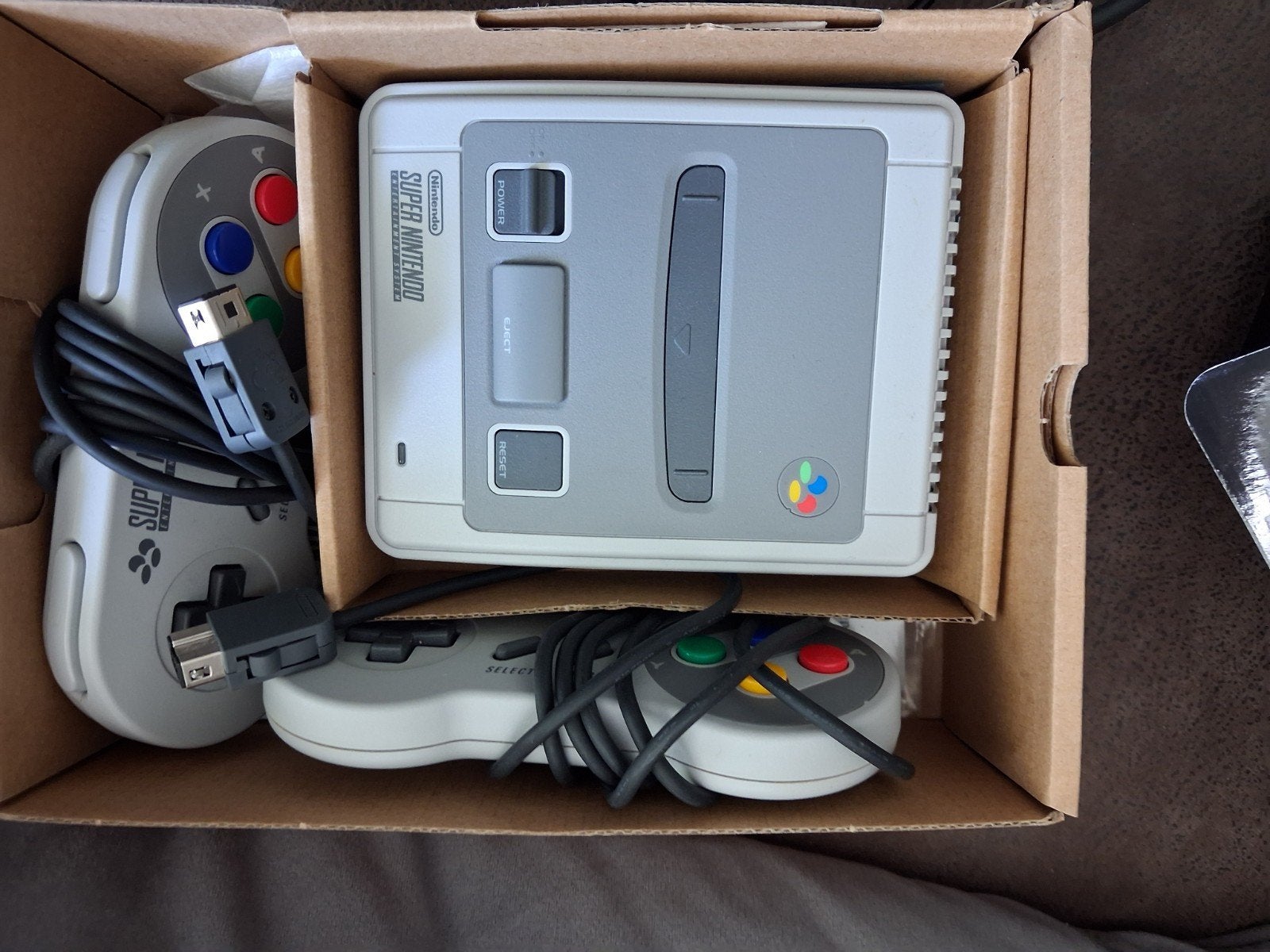snes mini classic, Ophalen, Zo goed als nieuw, Met 2 controllers, Met games